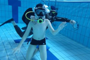 Nurkowanie z OSP w basenie sportowym 2020