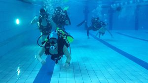 Nurkowanie z OSP w basenie sportowym 2019