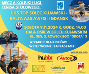 Mecz UKS Top - AZS Gdańsk