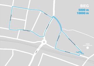 Mapki biegów ulicznych Bieg Główny